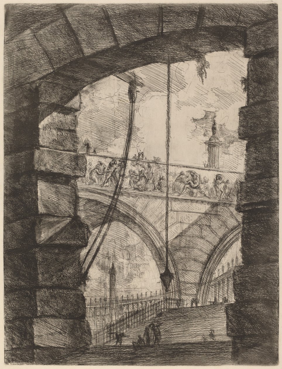 Büyük Piazza by Giovanni Battista Piranesi
