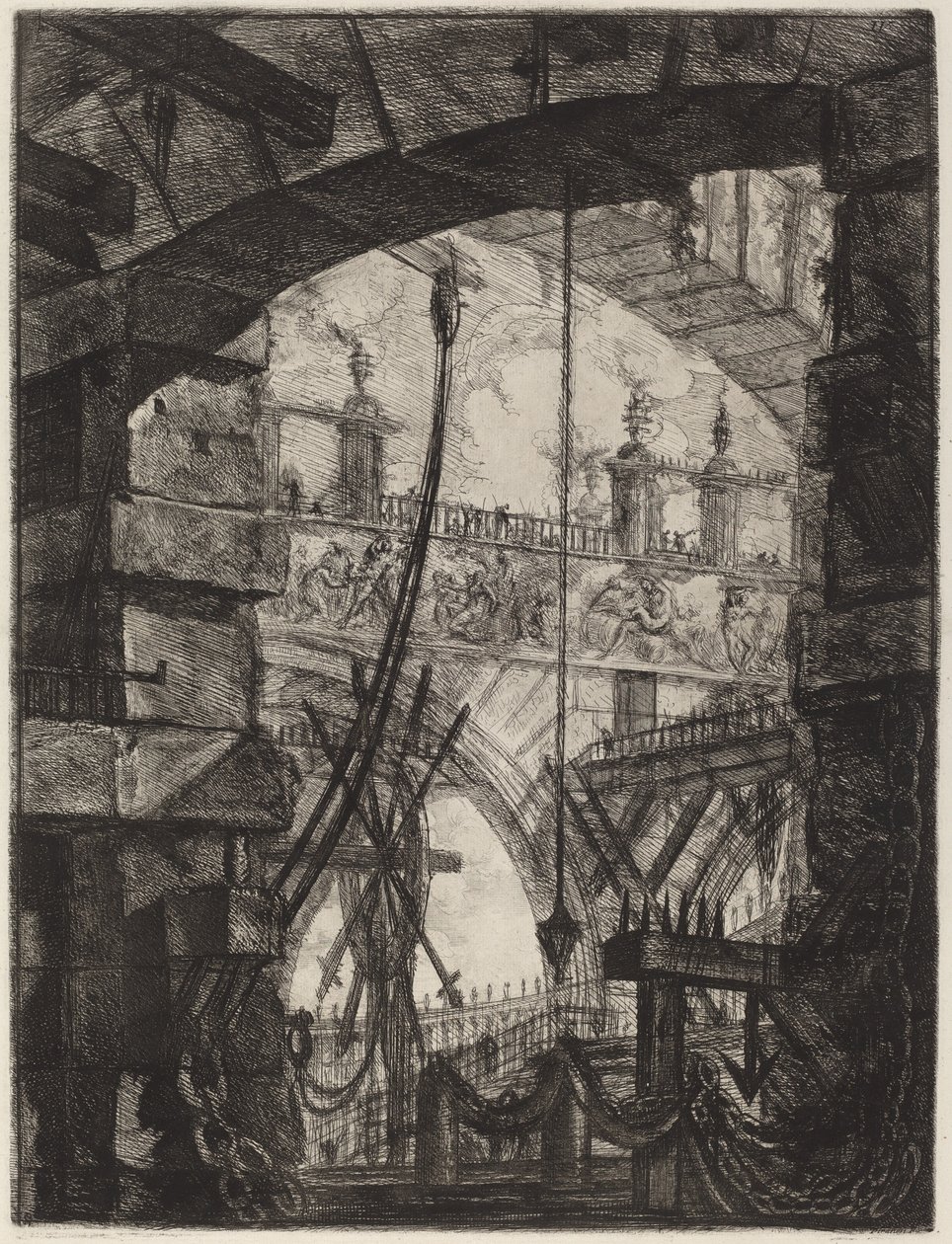 Büyük Piazza by Giovanni Battista Piranesi