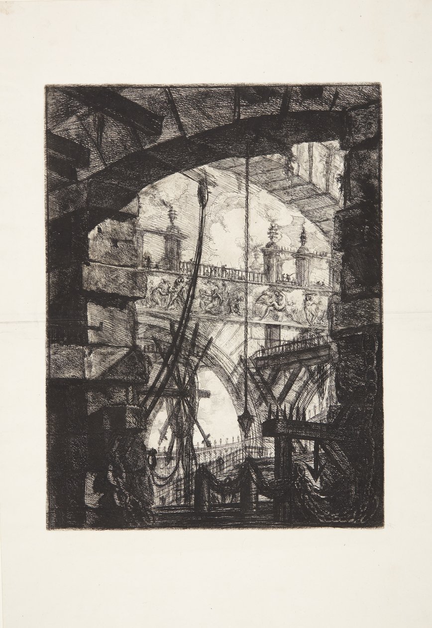 Büyük Piazza by Giovanni Battista Piranesi
