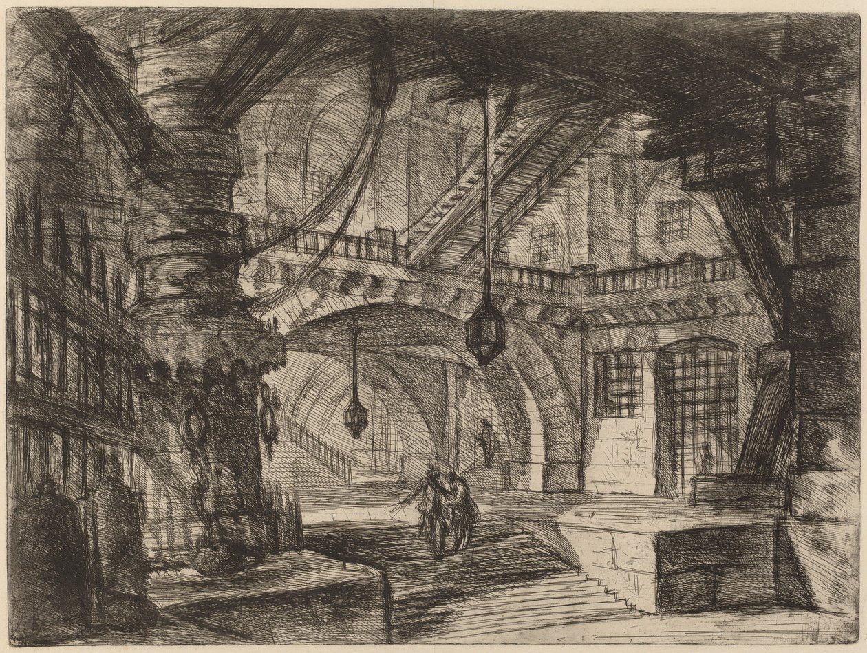 Zincirli İskele by Giovanni Battista Piranesi