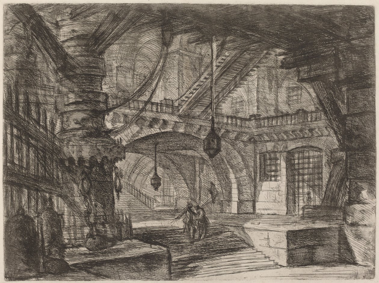 Zincirli İskele by Giovanni Battista Piranesi