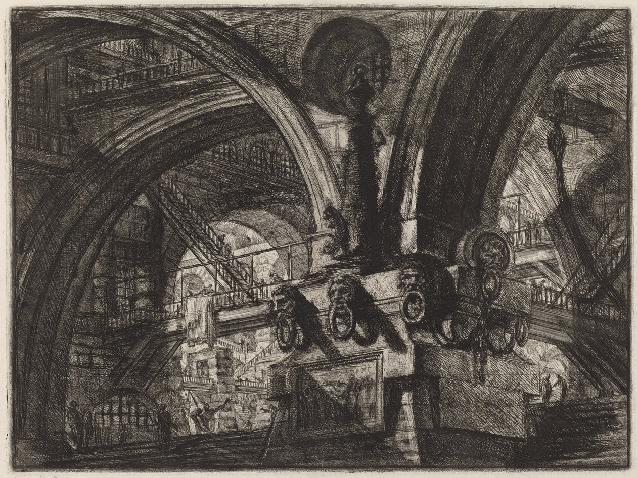 Lambalı İskele by Giovanni Battista Piranesi