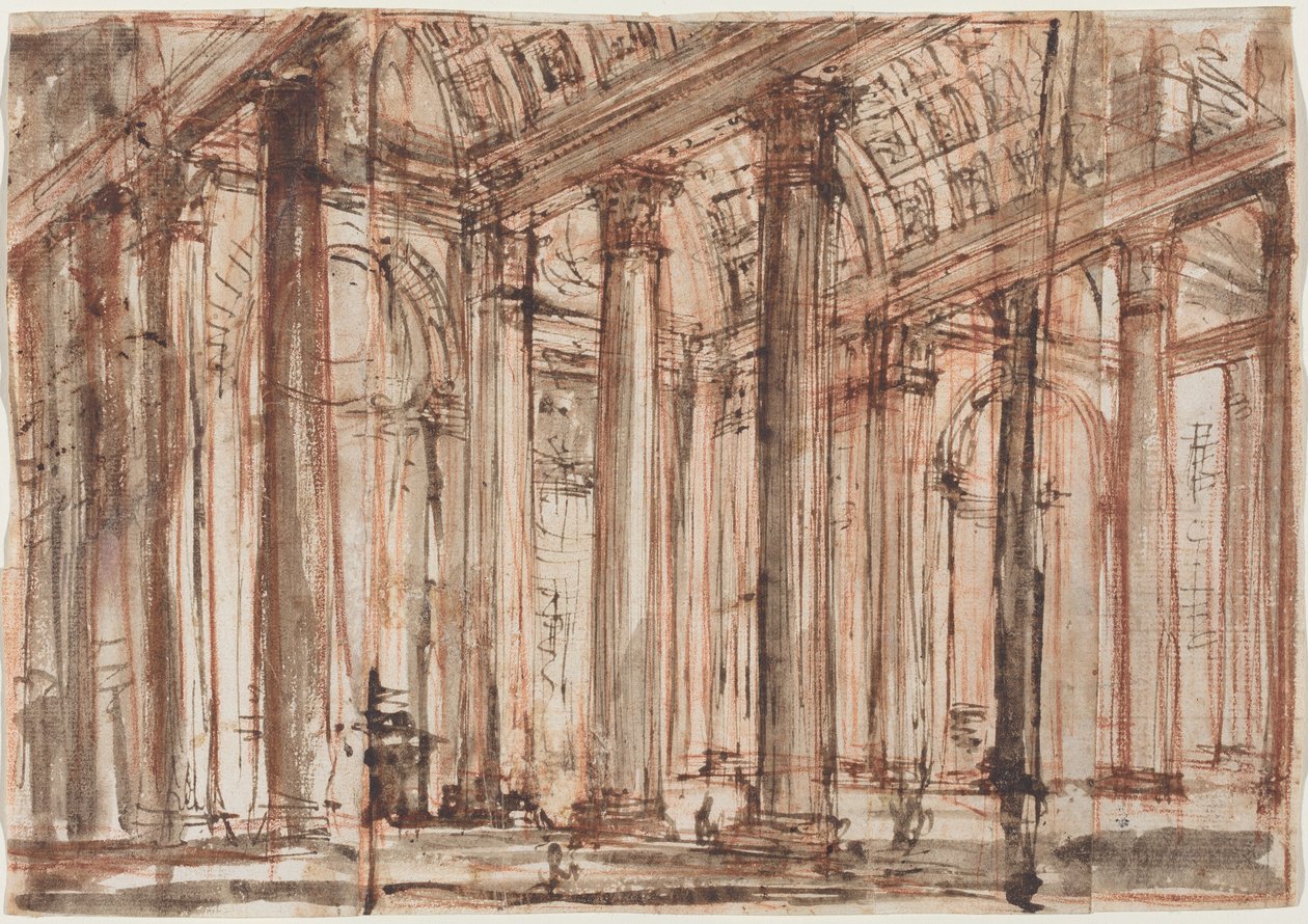 Panteon Portikosu by Giovanni Battista Piranesi