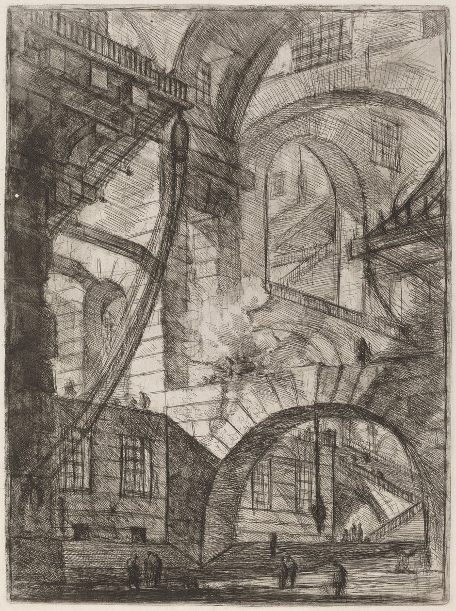 Sigara Ateşi by Giovanni Battista Piranesi