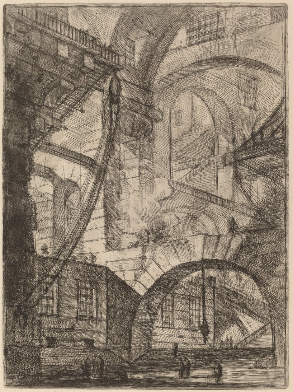 Sigara Ateşi by Giovanni Battista Piranesi