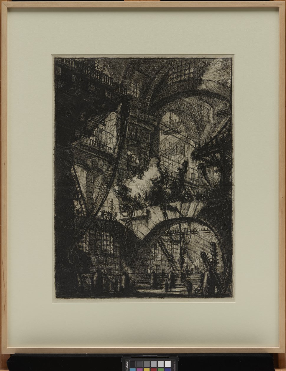 Dumanlı Ateş, c.1761 (gravür) by Giovanni Battista Piranesi