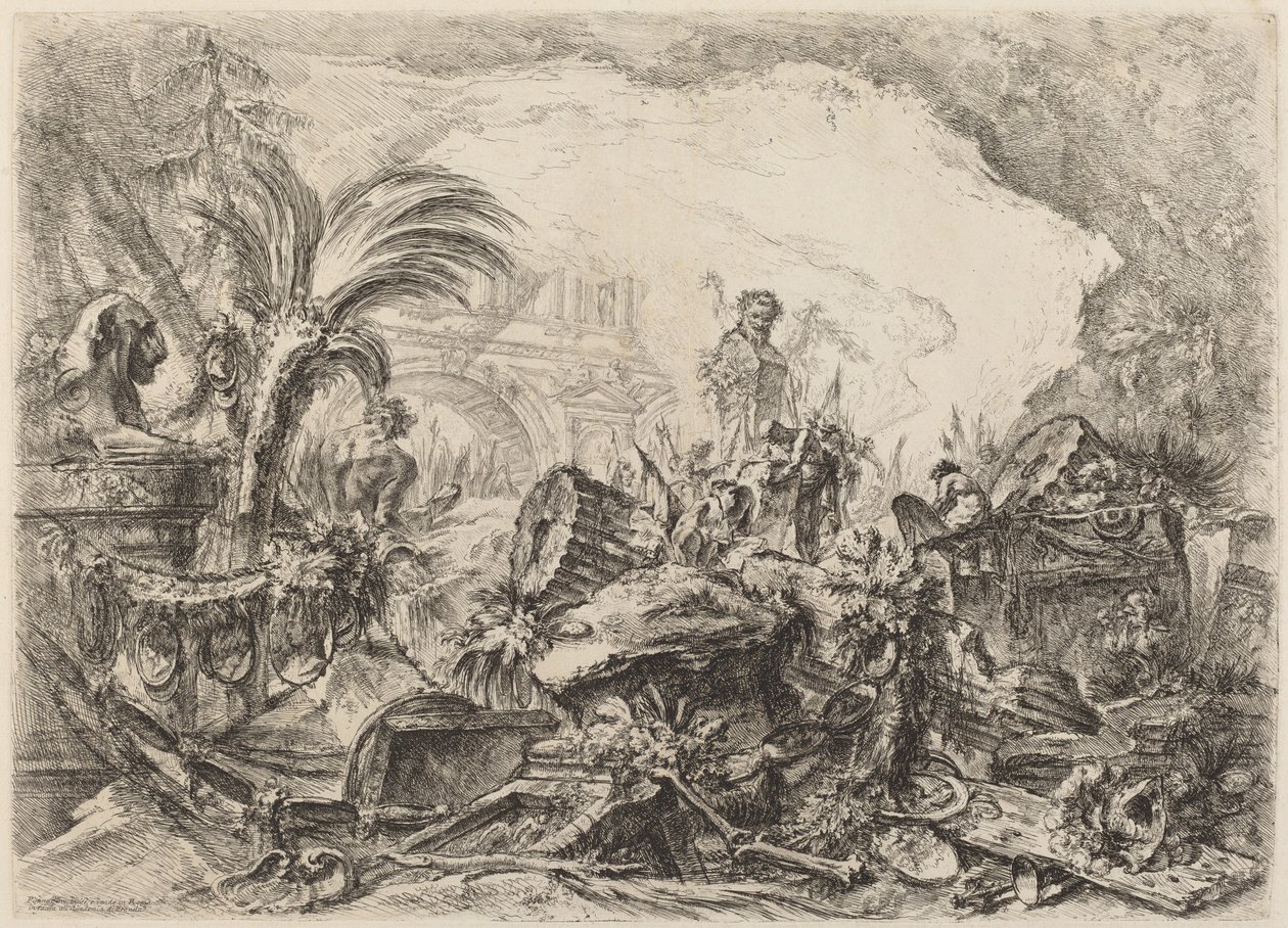 Zafer Takı by Giovanni Battista Piranesi