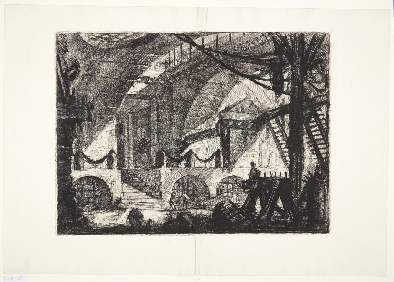 testere atı by Giovanni Battista Piranesi