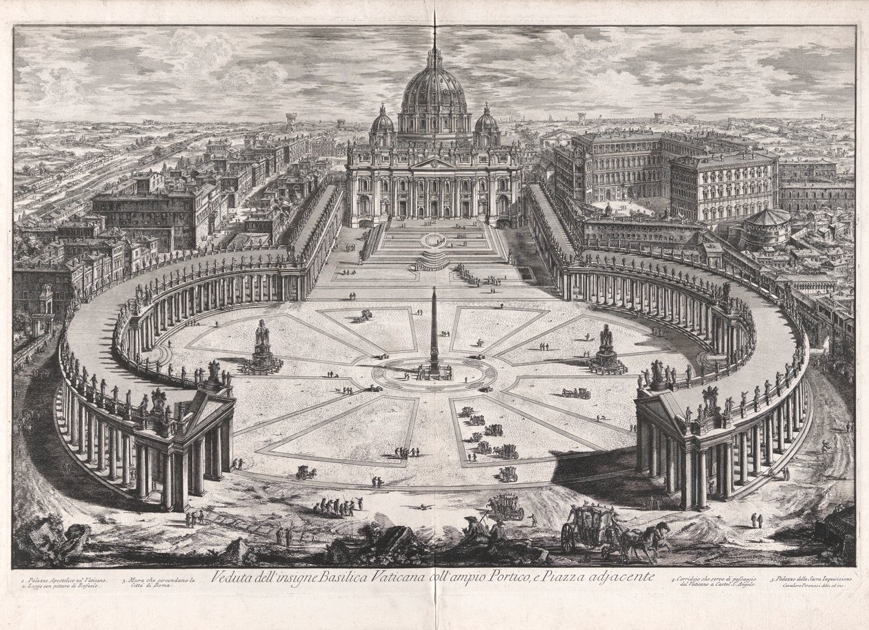 Görünümü by Giovanni Battista Piranesi