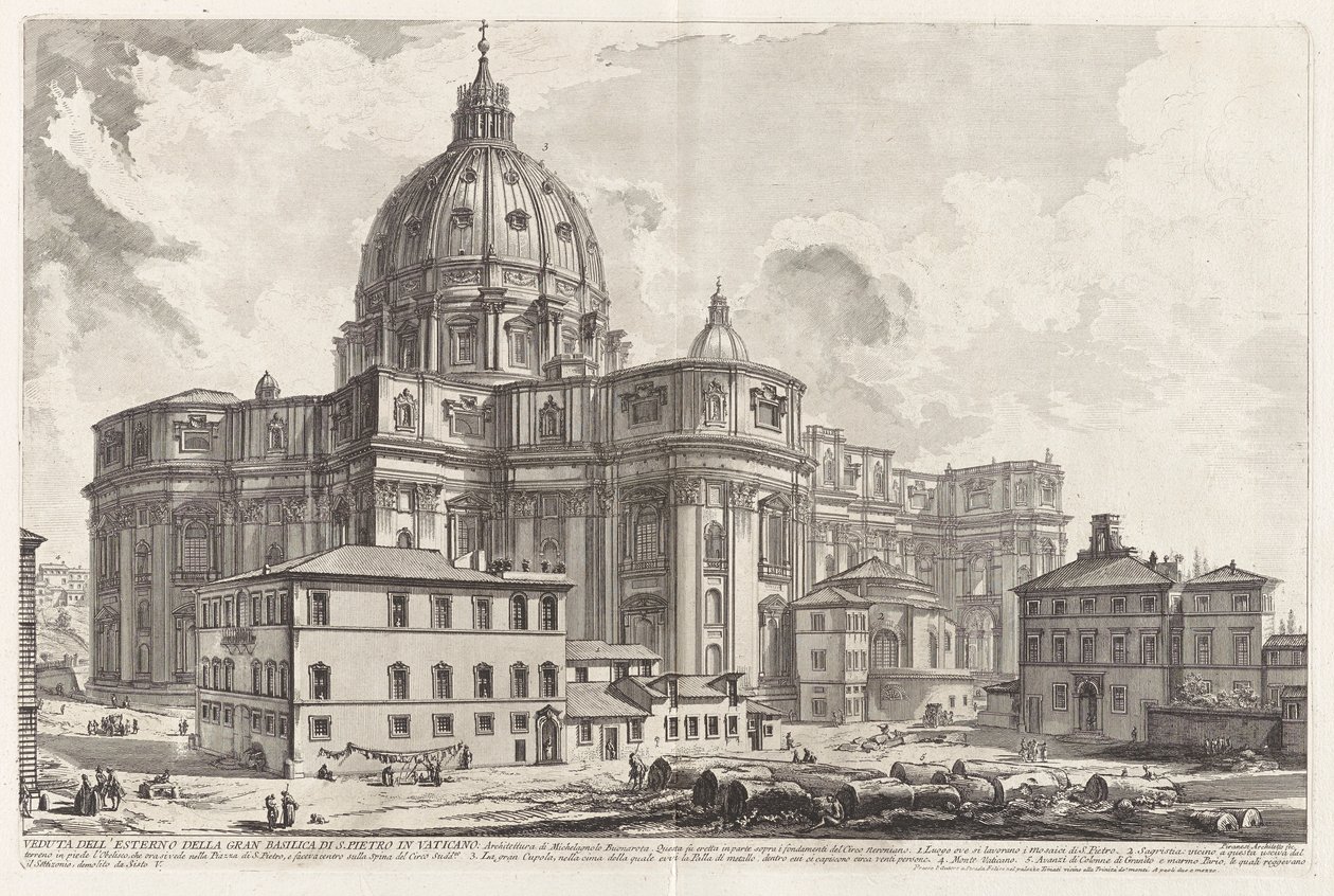 Görünümü by Giovanni Battista Piranesi