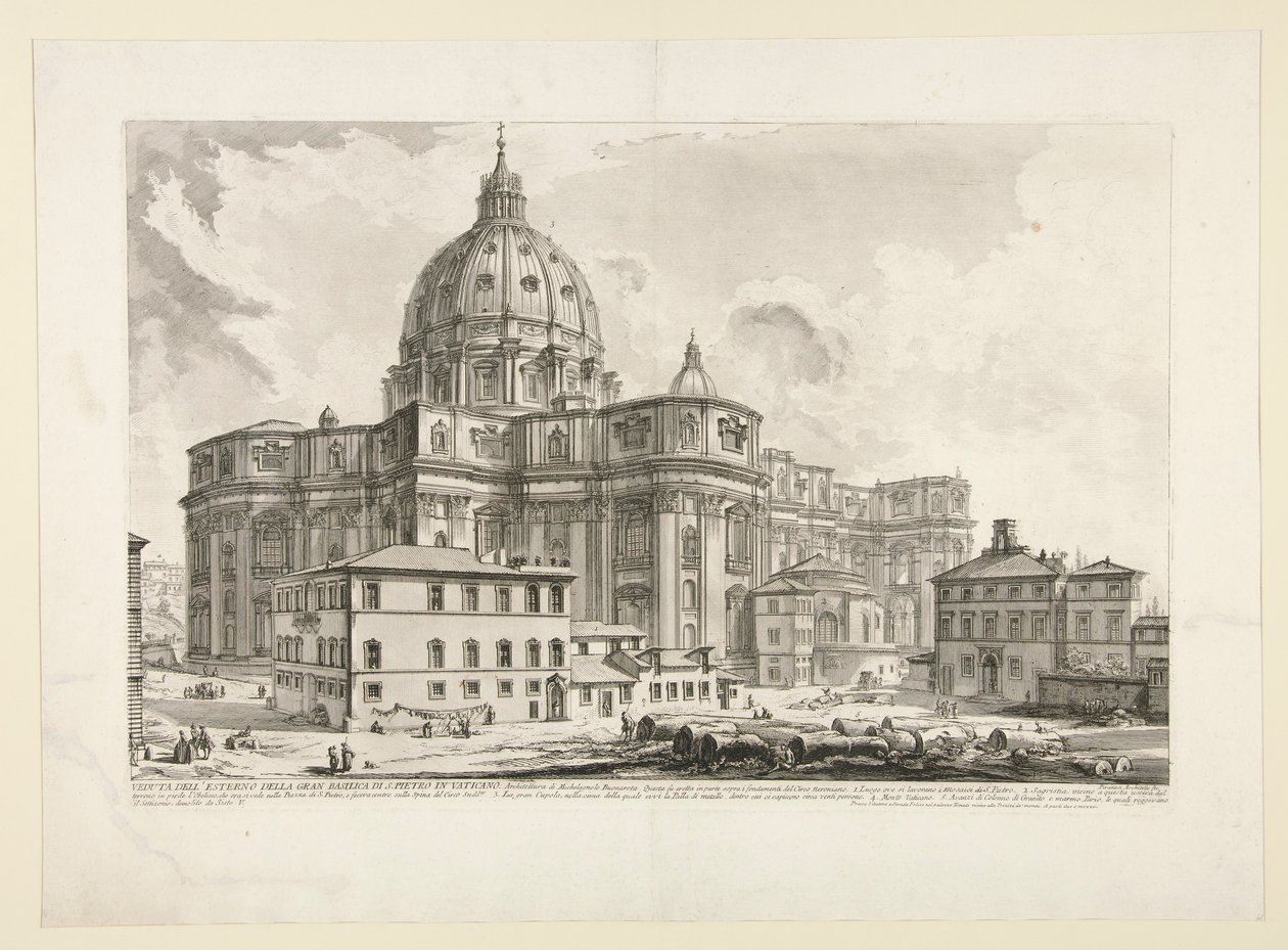 Görünümü by Giovanni Battista Piranesi