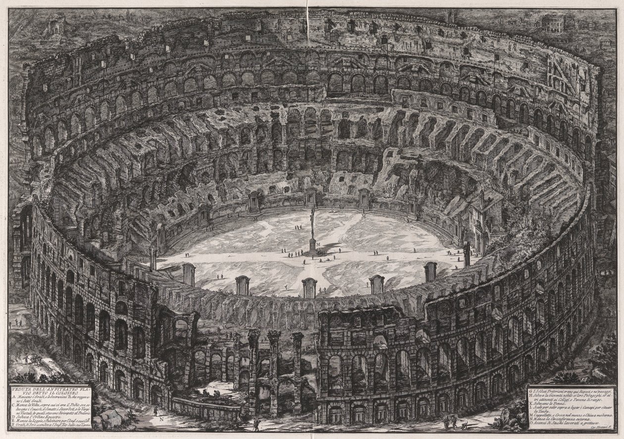 Görünümü by Giovanni Battista Piranesi
