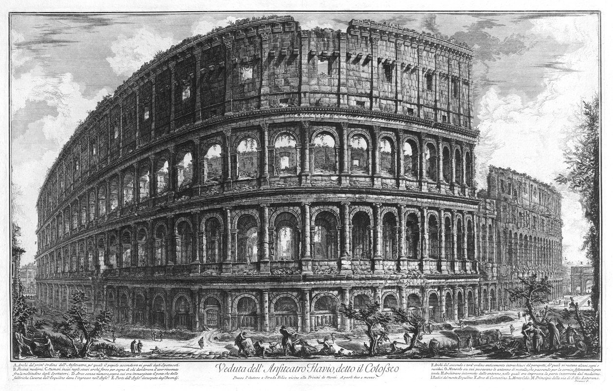 Piranesi tarafından Roma