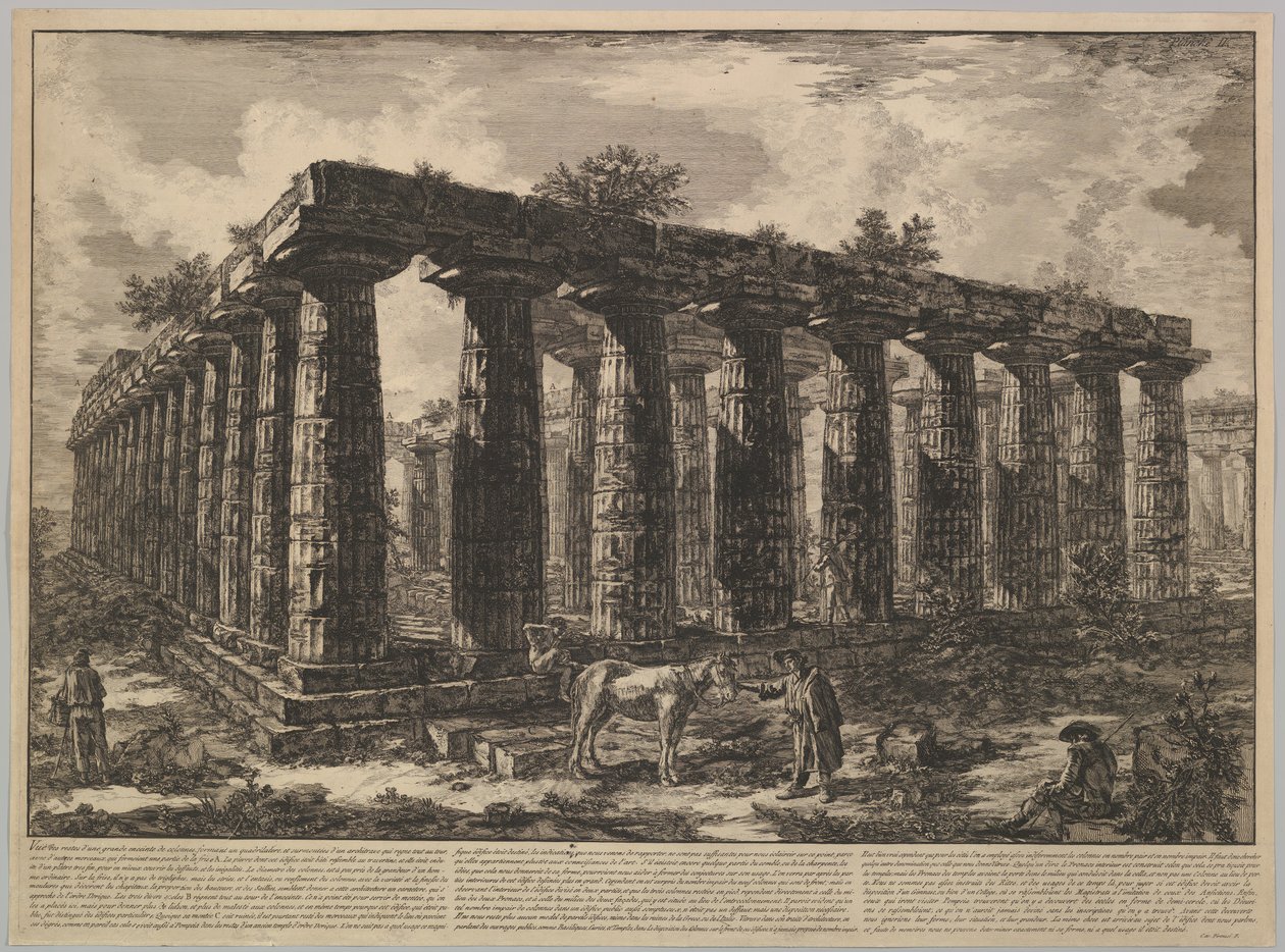 Différentes vues de ..., yak. 1748. by Giovanni Battista Piranesi