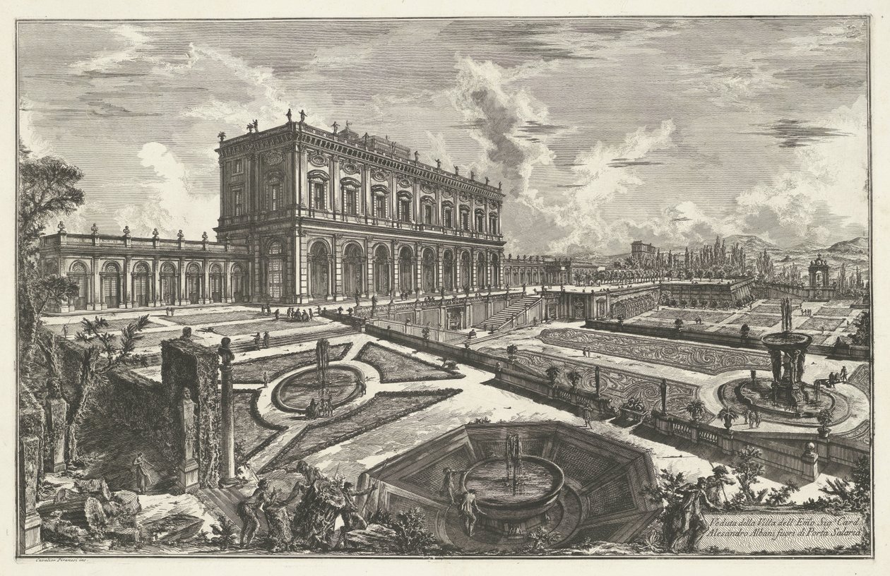 Villa Albani te Roma Villa dell