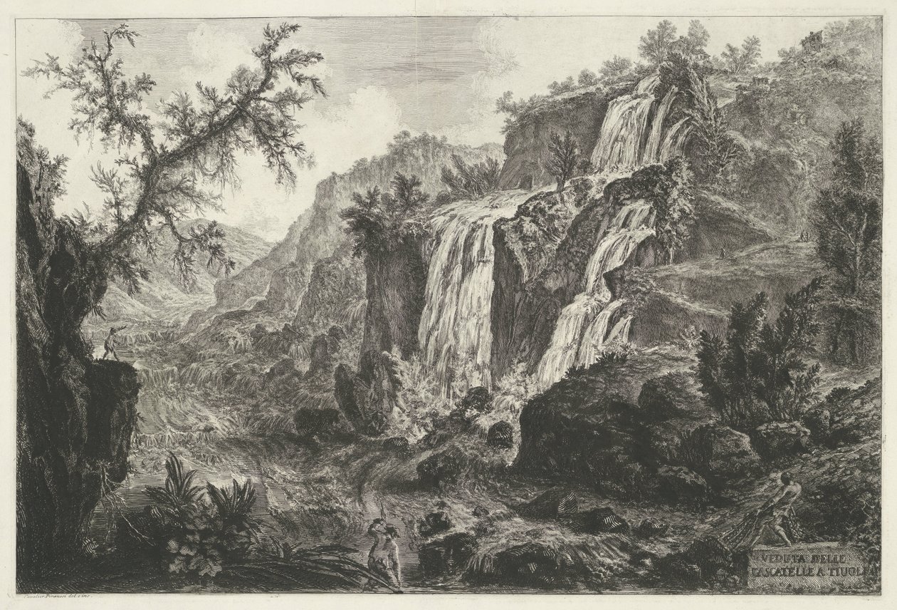 Watervallen te Tivoli Tivoli