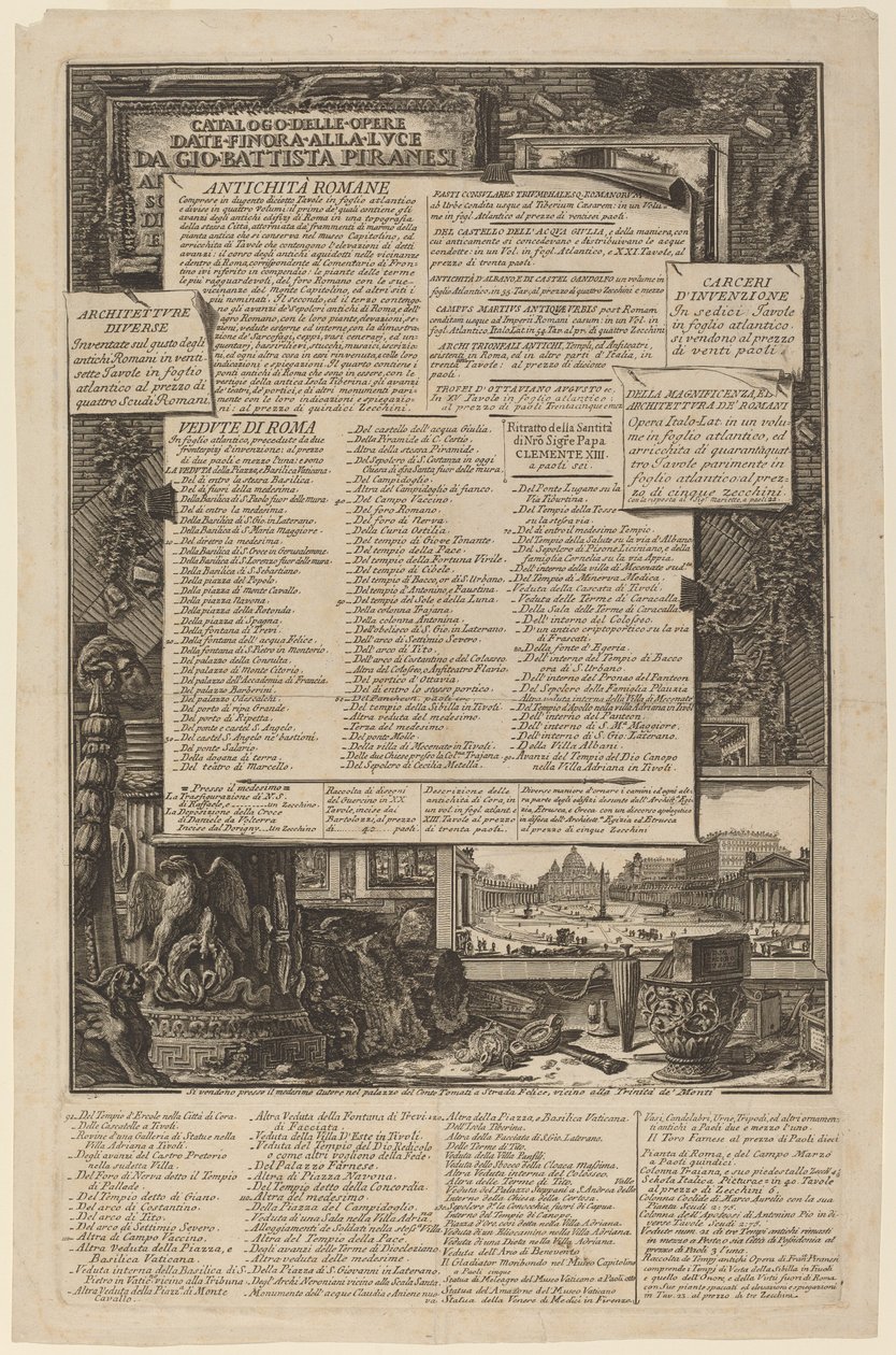 Gio Battista Piranesi tarafından Lvce