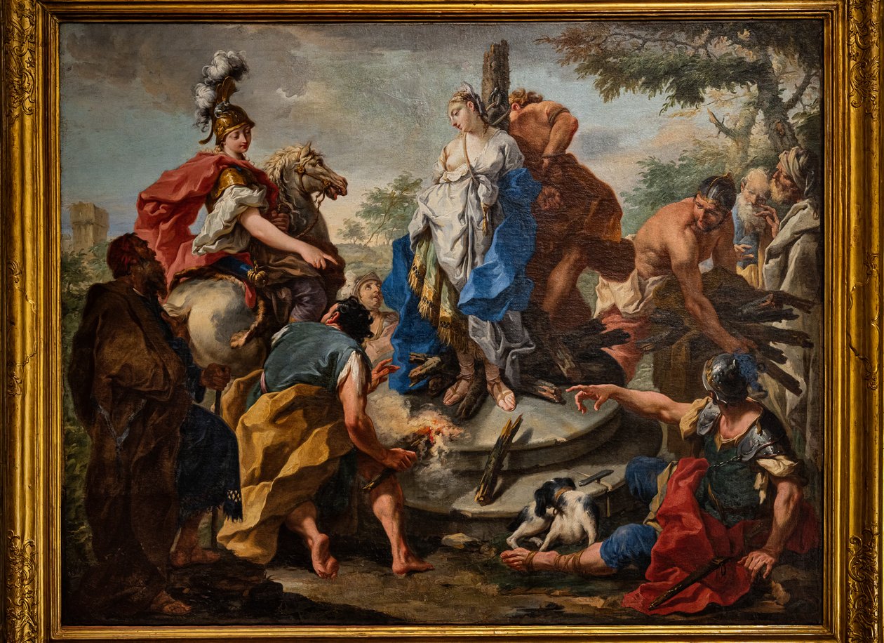 Olindo ve Sophronia by Giovanni Battista Pittoni