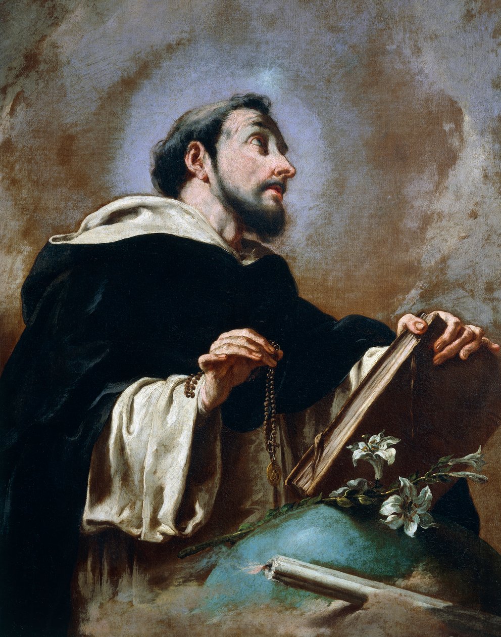 Aziz Dominic, Giovanni Battista Pittoni Younger (1687-1767) tarafından by Giovanni Battista Pittoni