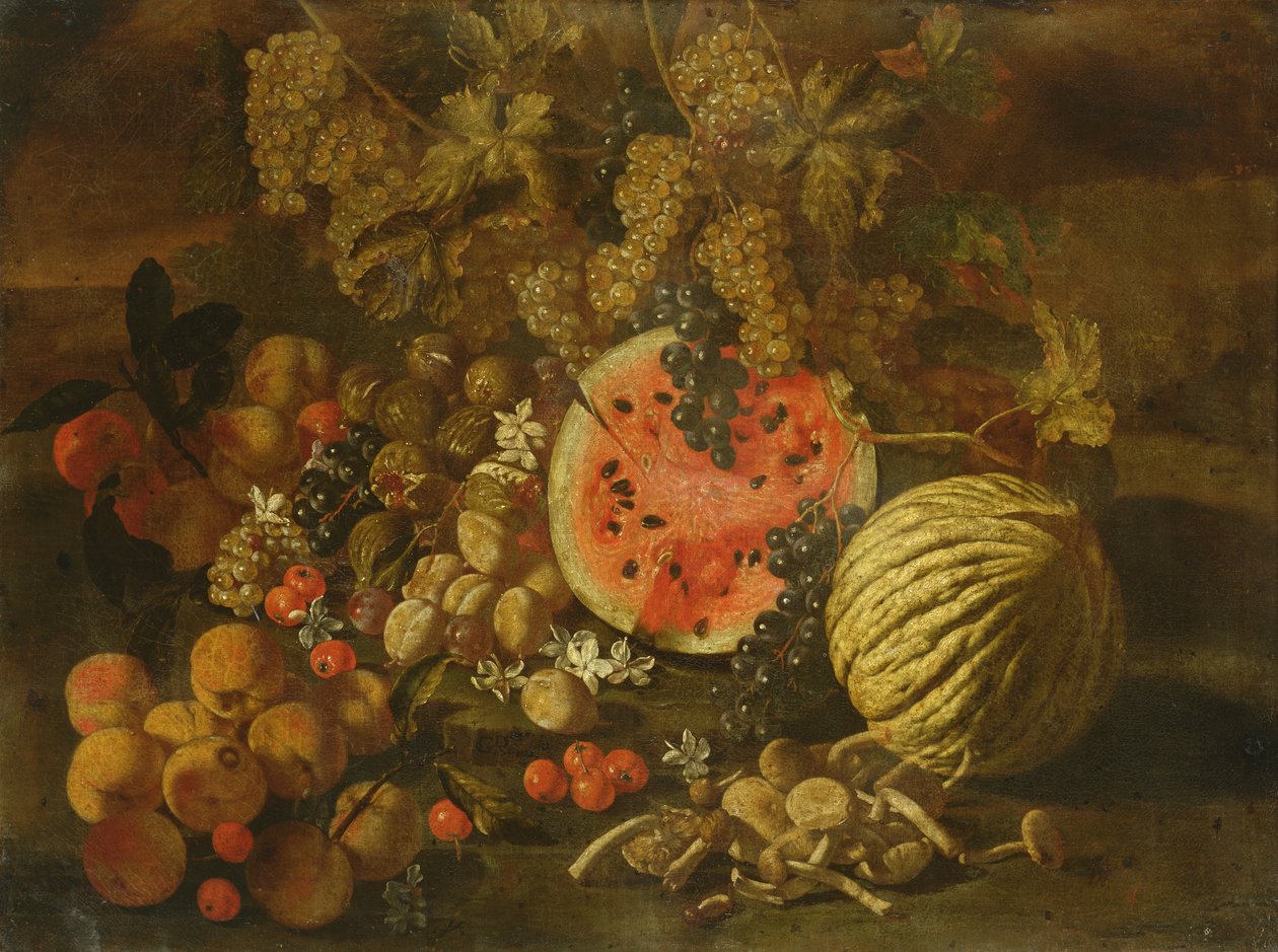 Natürmort by Giovanni Battista Ruoppolo or Ruopolo