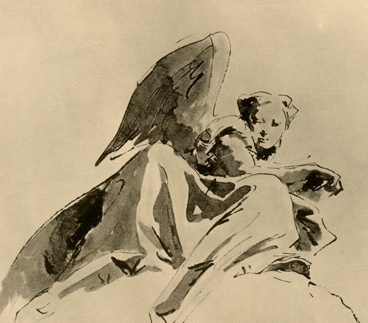 Melek, c1753-1762, 1928 by Giovanni Battista Tiepolo