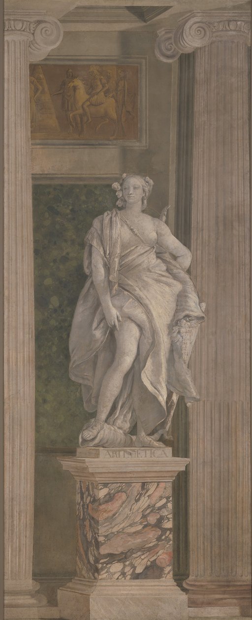 Aritmetik, 1760. by Giovanni Battista Tiepolo