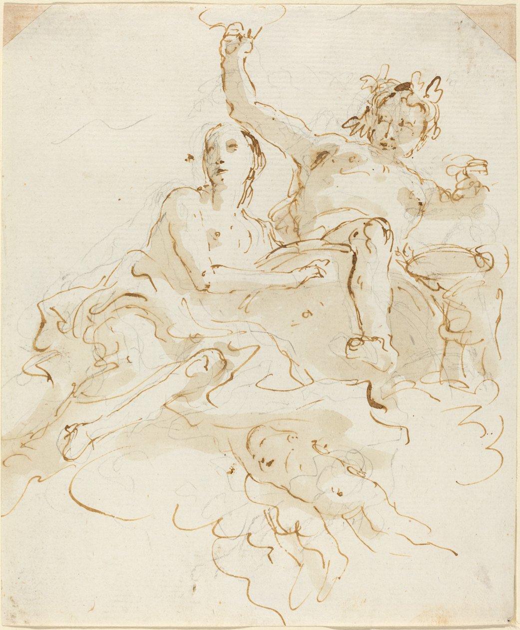 Bacchus ve Ariadne by Giovanni Battista Tiepolo