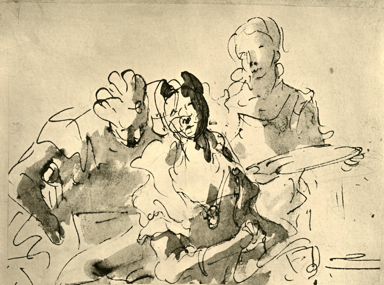 Kleopatra, 18. yüzyılın başı, 1928 by Giovanni Battista Tiepolo