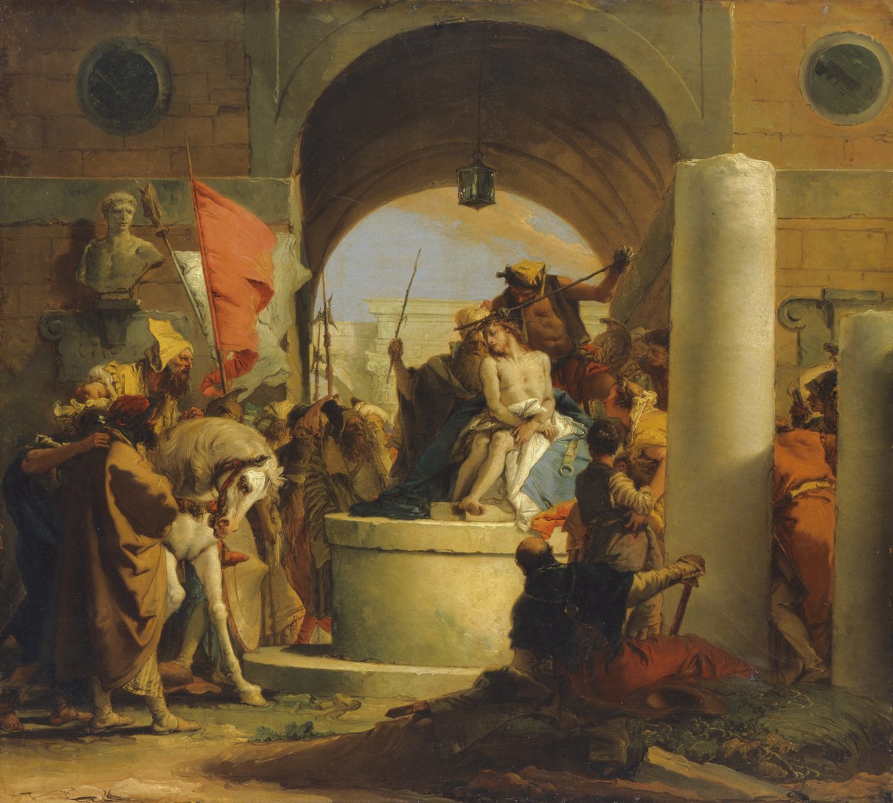 Dikenler tacı by Giovanni Battista Tiepolo