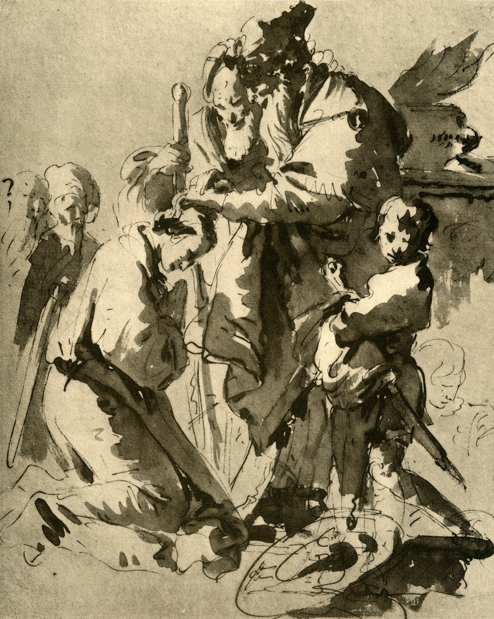 Genç bir askerin adanması, 1735-1740, 1928 by Giovanni Battista Tiepolo
