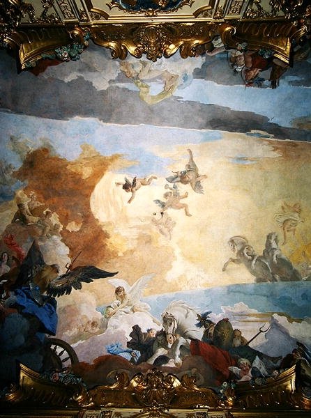 Güneşin Rotasından Detay, 1740 by Giovanni Battista Tiepolo