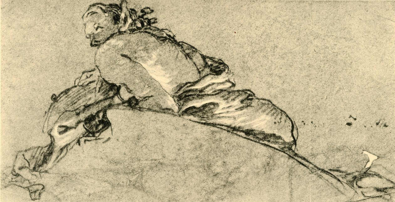 Kadın Faun, c1761, 1928 by Giovanni Battista Tiepolo