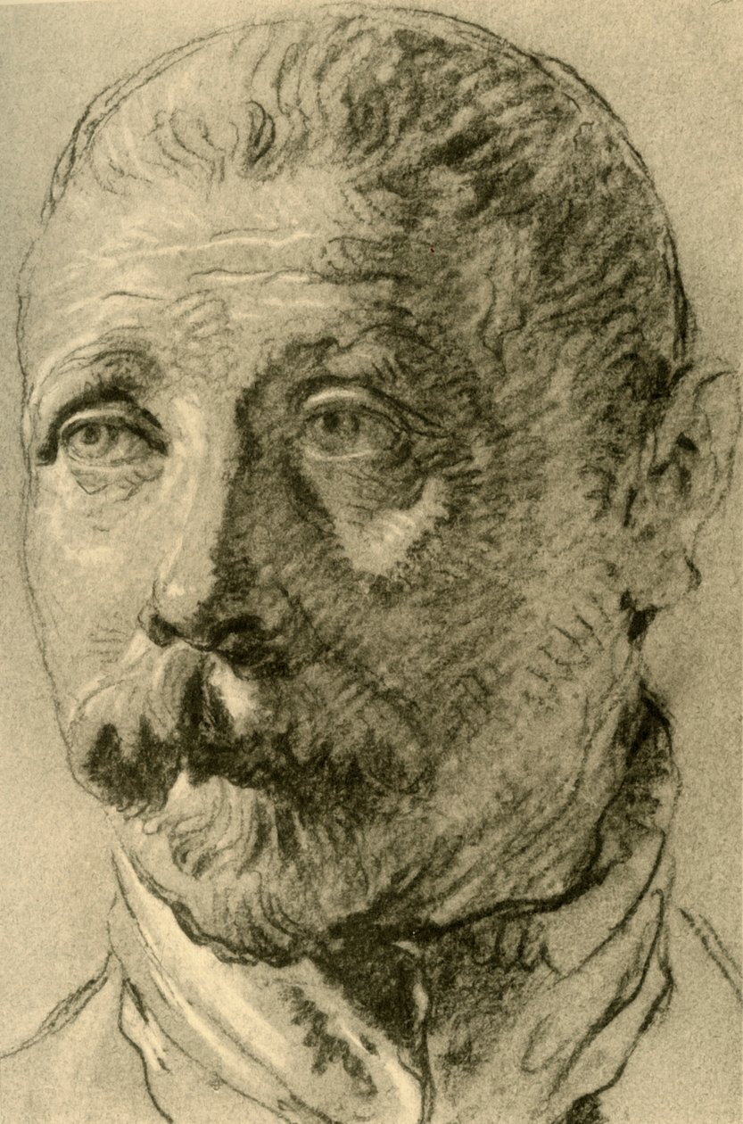 Sakallı Bir Adamın Başı, 18. yüzyılın ortaları, 1928 by Giovanni Battista Tiepolo