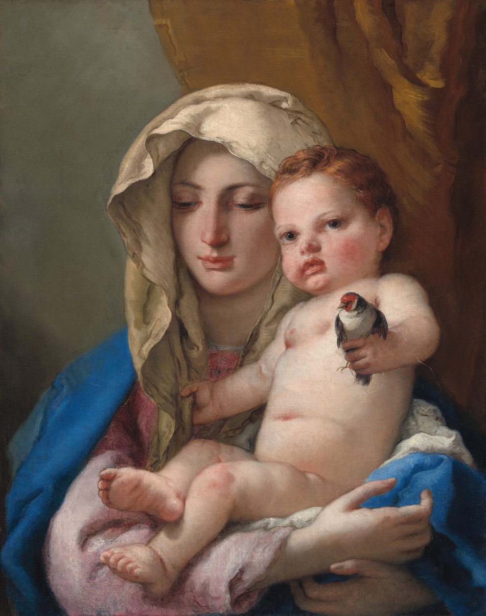 Saka Kuşu Madonna, c. 17671770. by Giovanni Battista Tiepolo