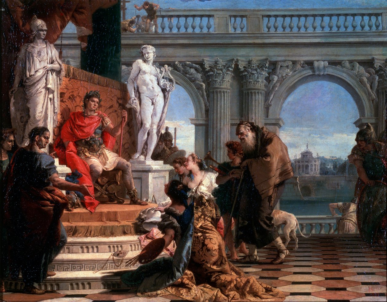 Maecenas, Sanatları Augustus