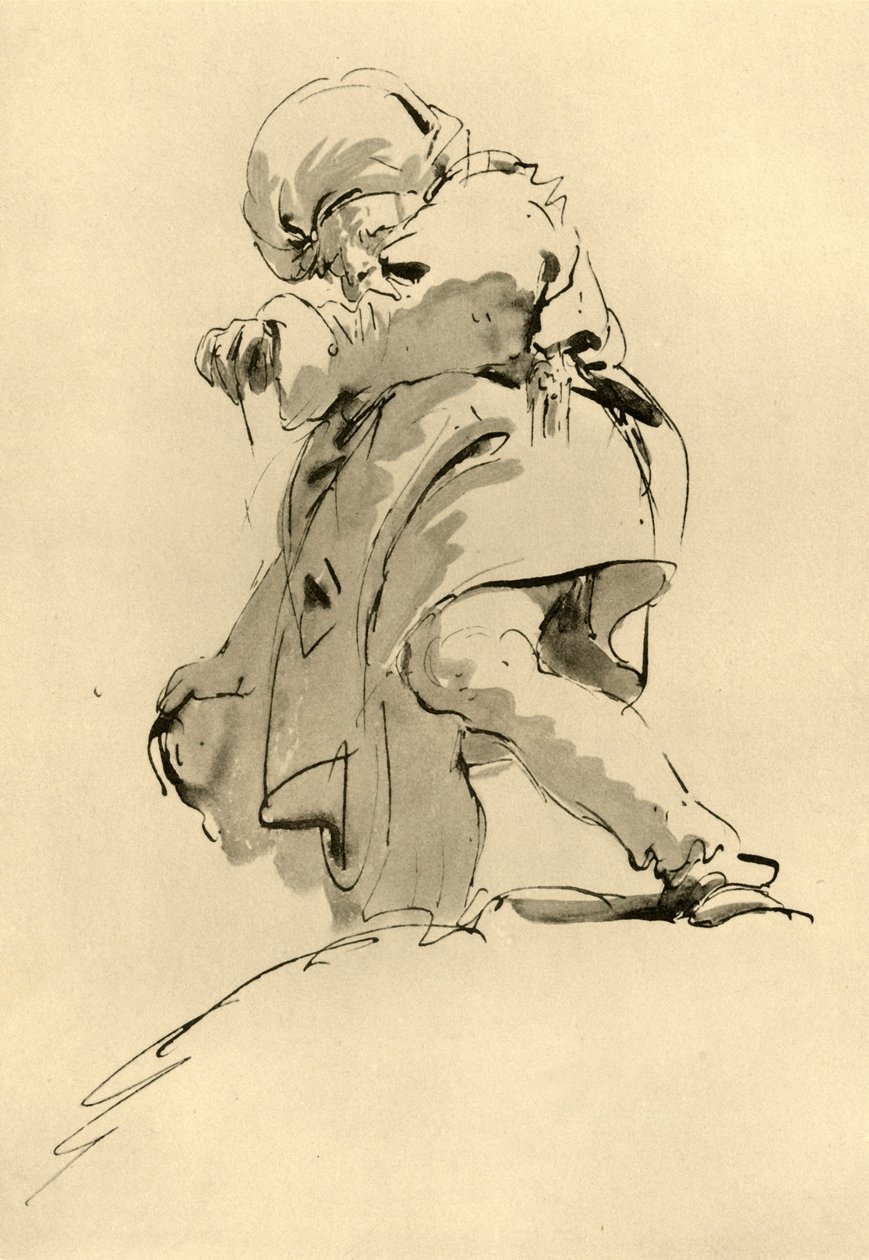 Sarıklı Adam, 18. yüzyıl ortası, 1928 by Giovanni Battista Tiepolo