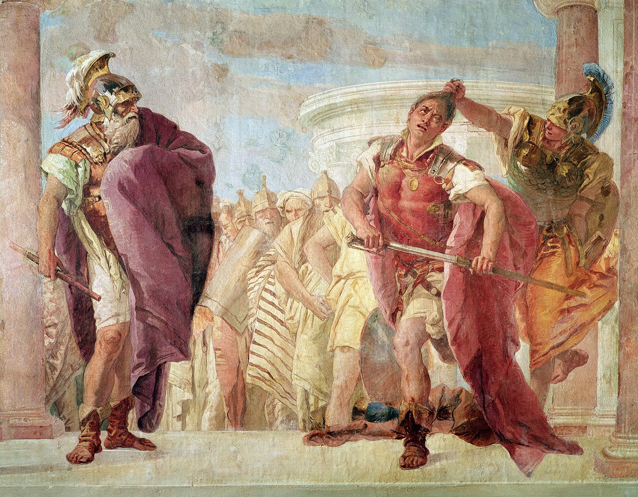 Minerva, Akhilleus