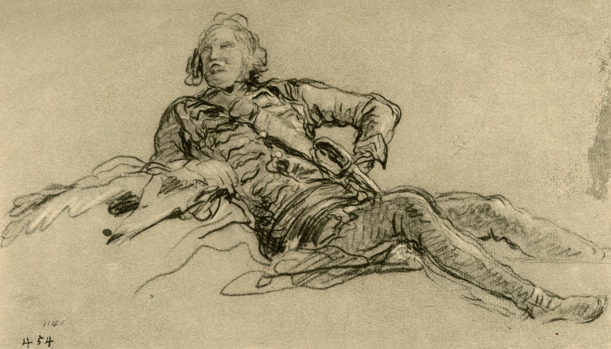 Subay dinlenme, 1752-1753, 1928 by Giovanni Battista Tiepolo
