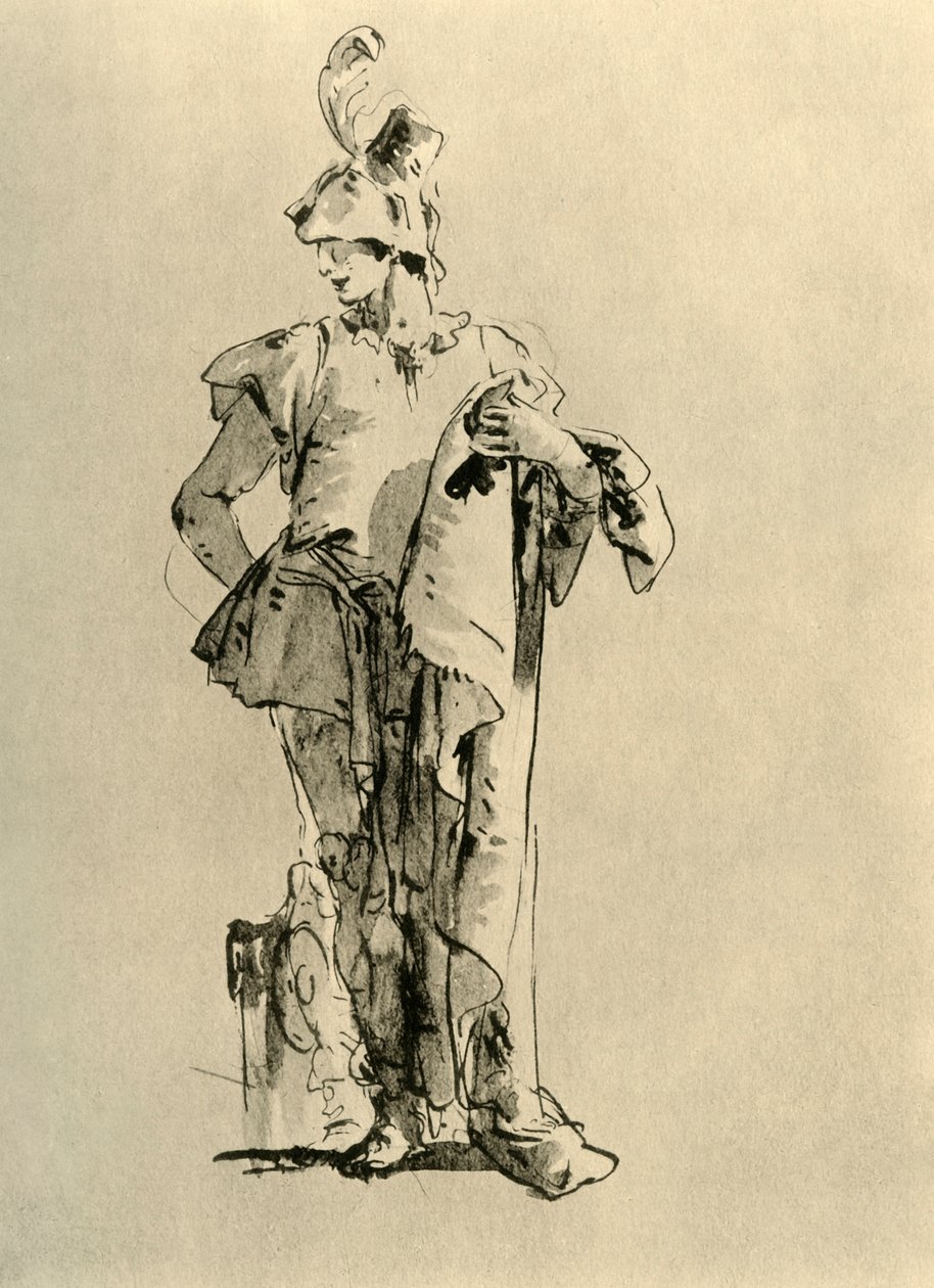 Sayfa, 18. yüzyılın ortaları, 1928 by Giovanni Battista Tiepolo