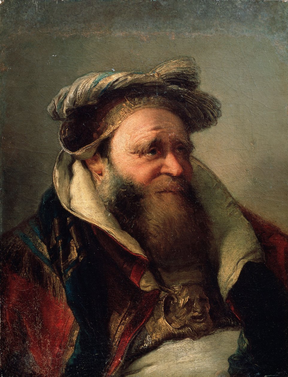 Yaşlı Bir Adamın Portresi, 1750-1770. by Giovanni Battista Tiepolo