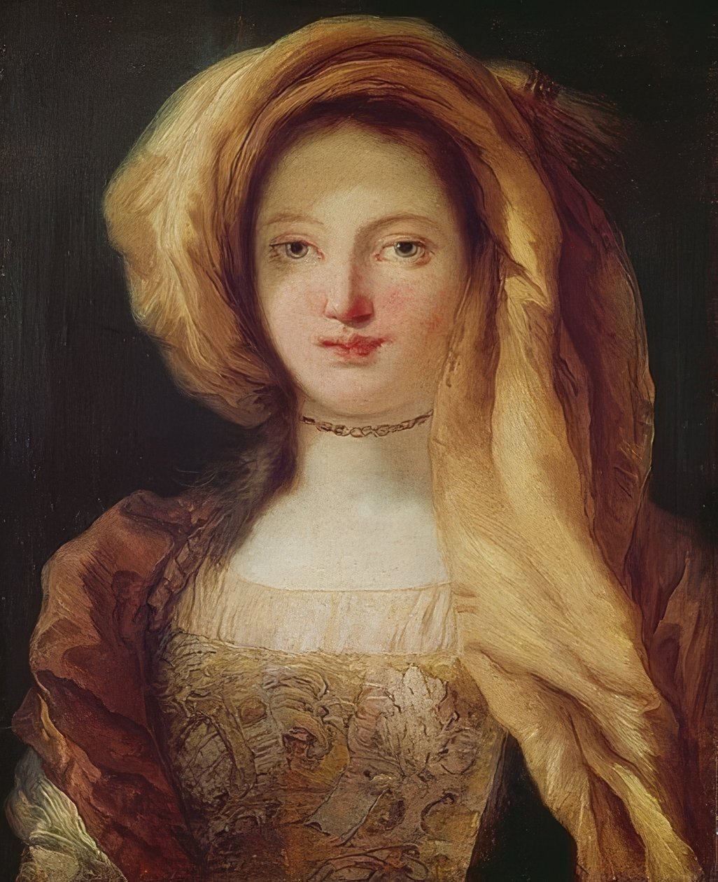 karısının portresi by Giovanni Battista Tiepolo