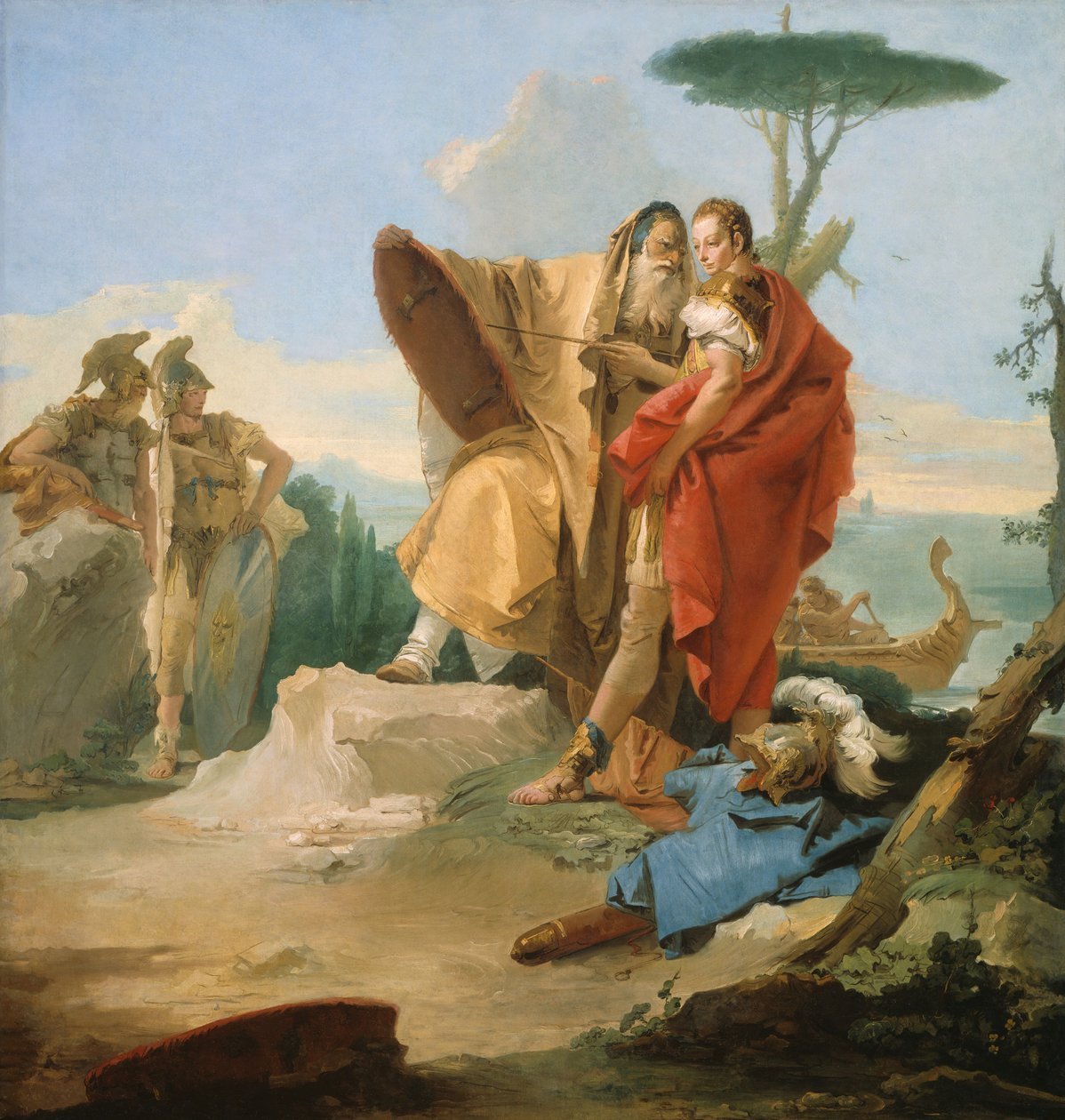 Rinaldo ve Ascalon Büyücüsü, 174245. by Giovanni Battista Tiepolo