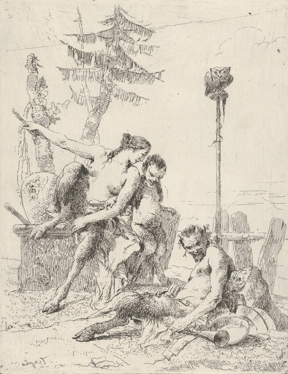 Satyr Ailesi Pan ve Ailesi, Scherzi