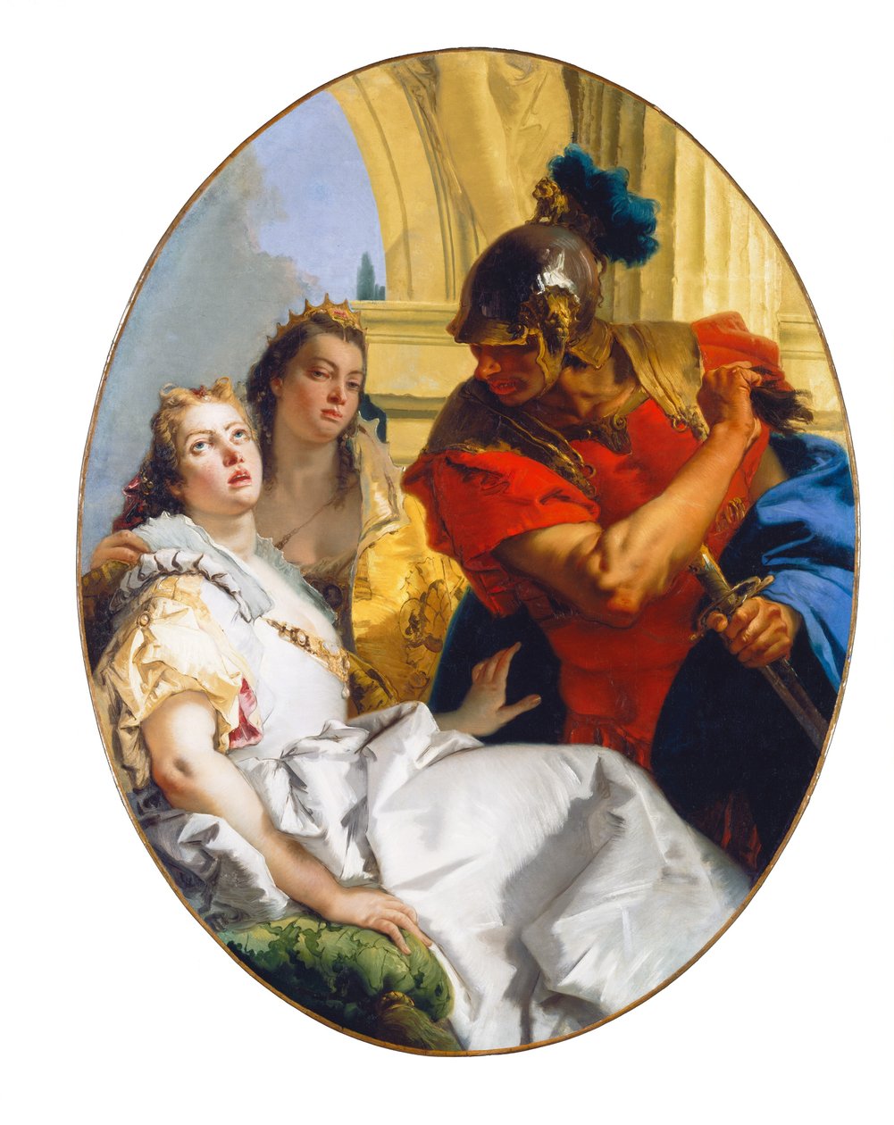 Antik Tarihten Sahne, c. 1750. by Giovanni Battista Tiepolo