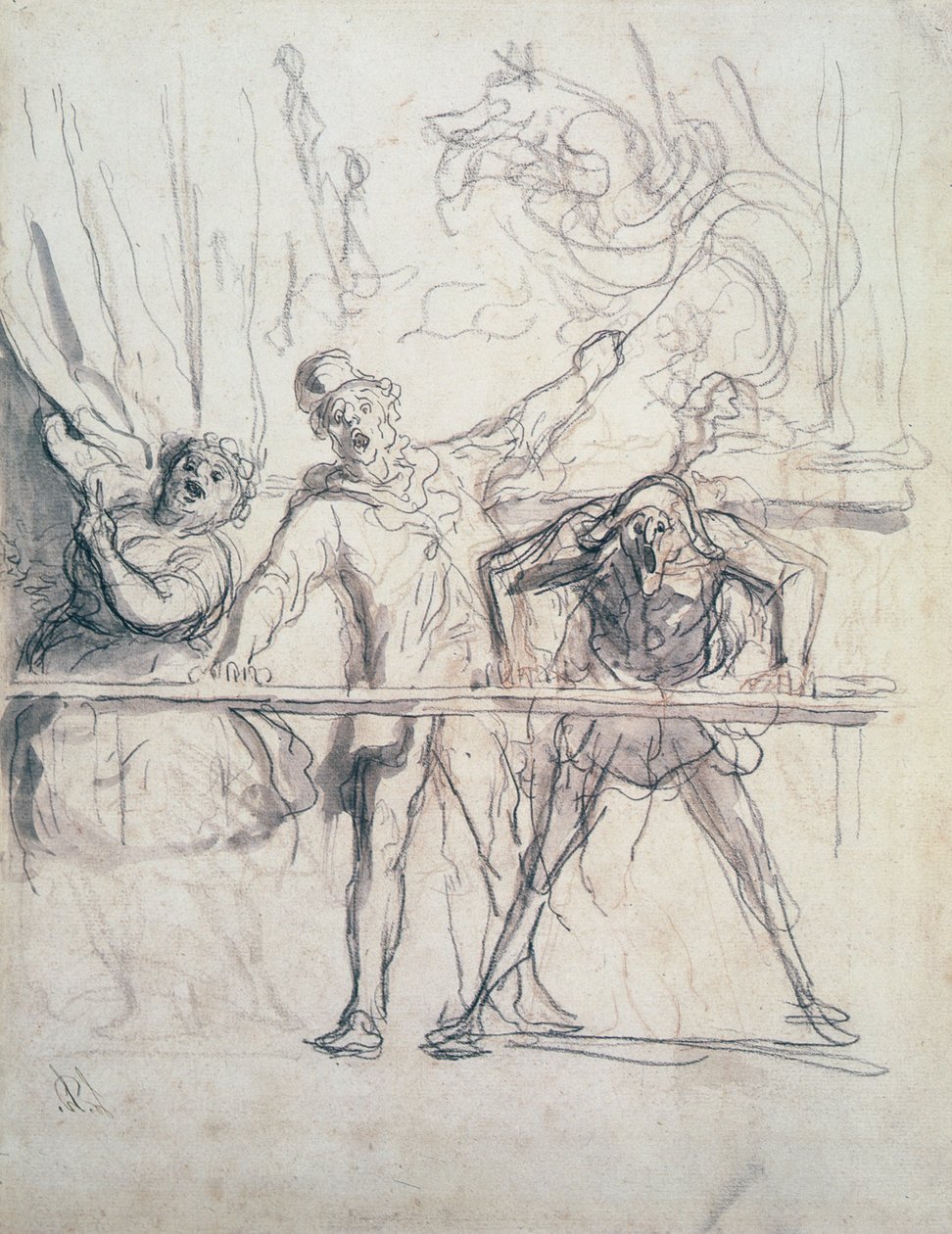 Çalışma, 18. yüzyıl. by Giovanni Battista Tiepolo