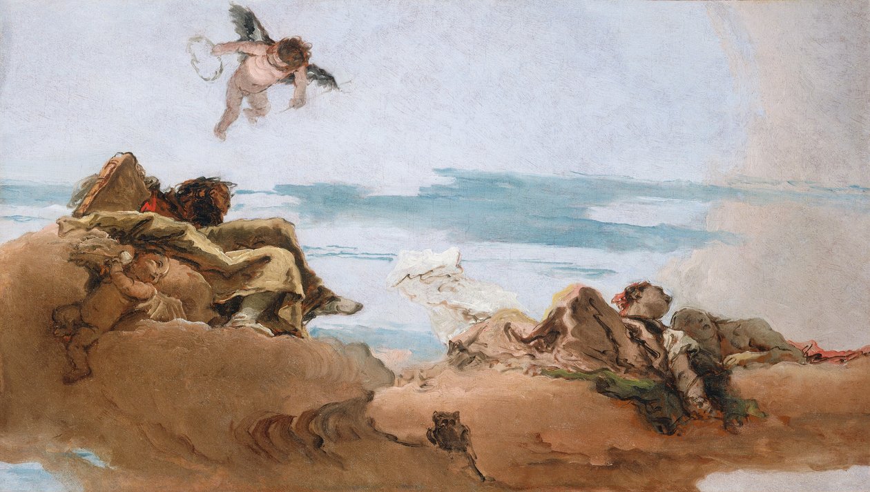 c önce Danışman Kişileştirme ile Tavan Çalışması. 1762. by Giovanni Battista Tiepolo