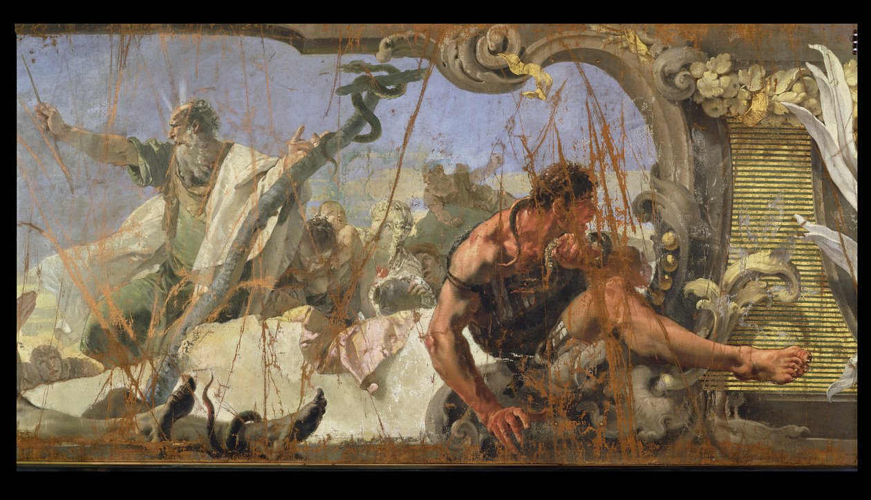 Yüzsüz Yılan by Giovanni Battista Tiepolo