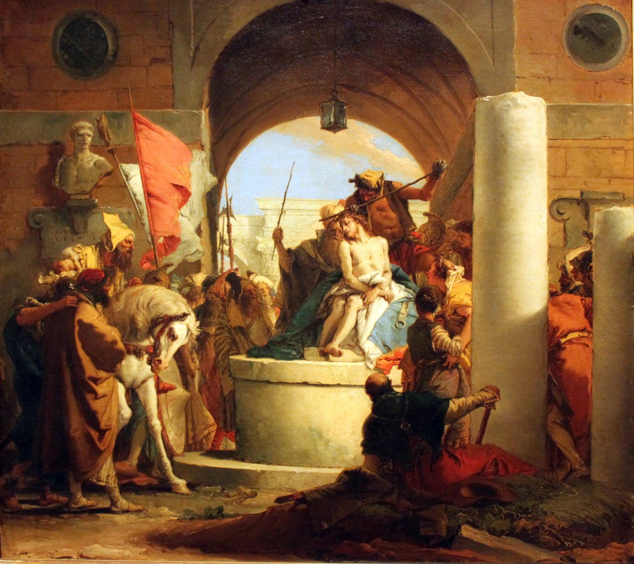 Dikenli Taç Deutsch: Dornenkrönung Christi Russian: Dikenli Taç by Giovanni Battista Tiepolo