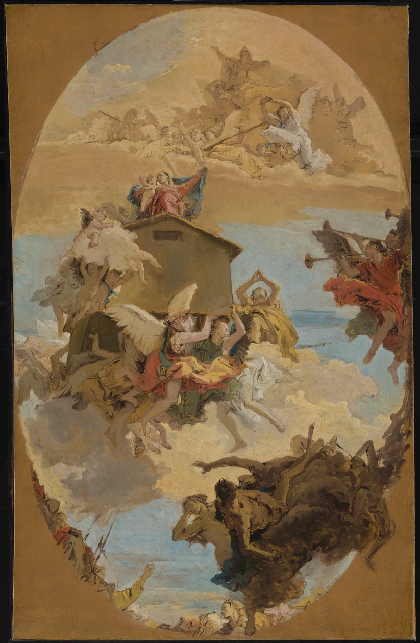 Loreto Kutsal Evi Mucizesi by Giovanni Battista Tiepolo