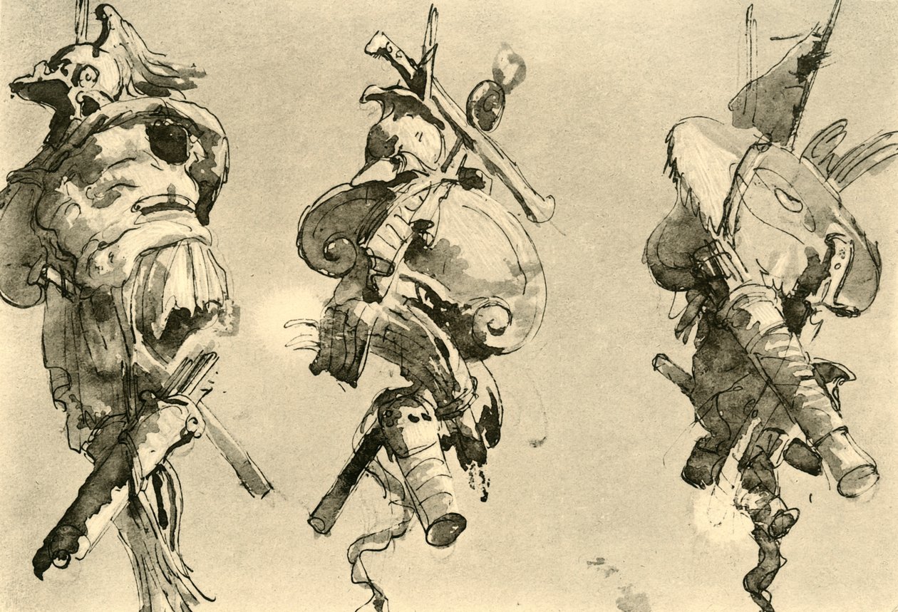 Üç Kupa, 18. yüzyılın ortaları, 1928 by Giovanni Battista Tiepolo